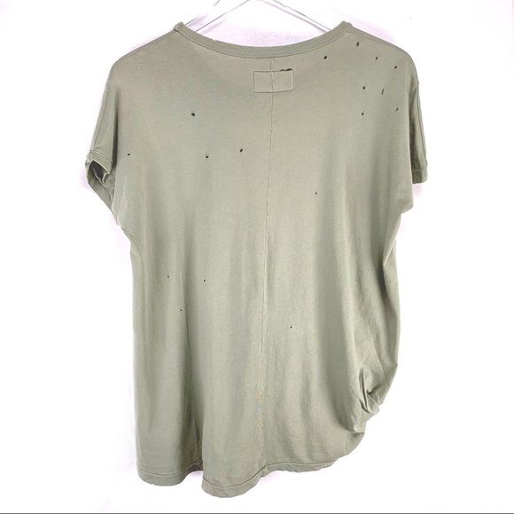 Current/Elliot "The Tie-Up Roadie Tee" Cactus - Picture 2 of 7